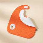 Bavoir PAPATE en Coton Bio Fraise