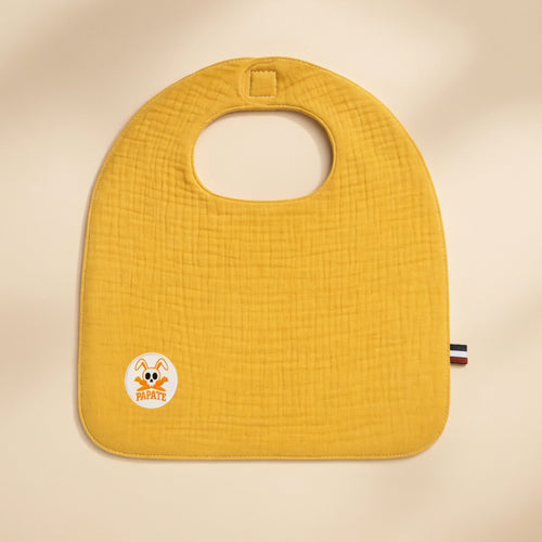 Bavoir PAPATE en Coton Bio Honey