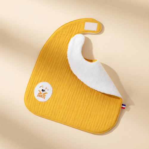 Bavoir PAPATE en Coton Bio Honey