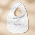 Bavoir Baby Nuage en Coton Bio Blanc Taille unique