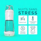 Kit Snoozi : Biberon de nuit + Station chauffe-biberon