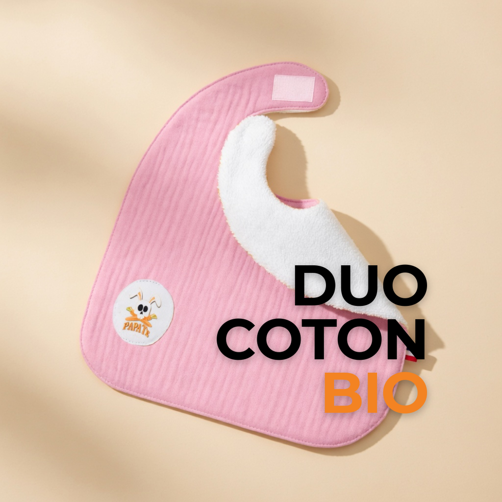 Duo Coton Bio Rose