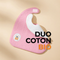 Duo Coton Bio Rose