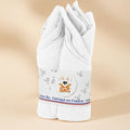Langes PAPATE en Coton Bio Blanc