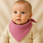Langes PAPATE en Coton Bio Rose