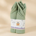 Langes PAPATE en Coton Bio Vert