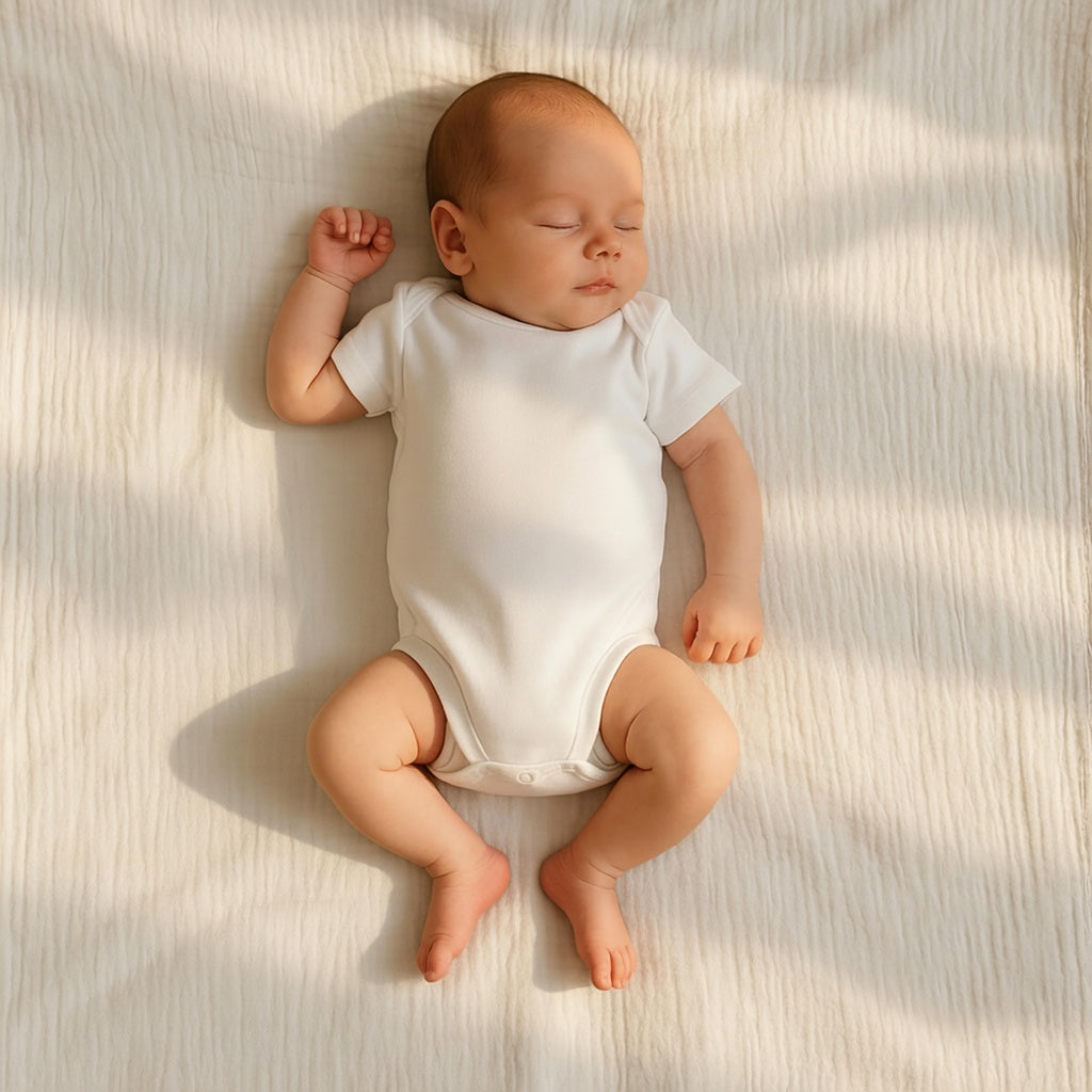 Maxi Lange PAPATE en Coton Bio - Blanc