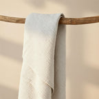 Maxi Lange PAPATE en Coton Bio - Blanc