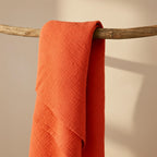 Maxi Lange PAPATE en Coton Bio - Fraise