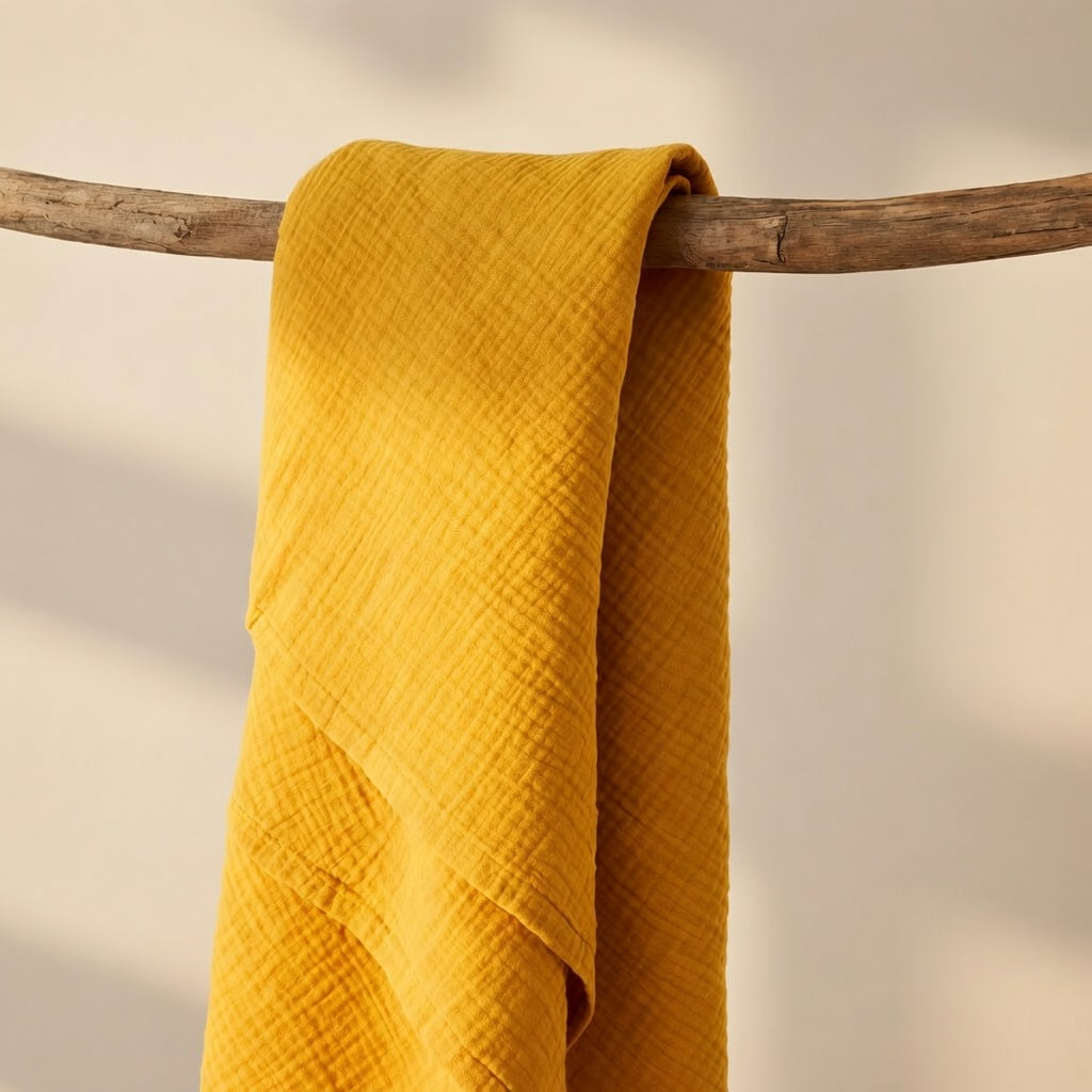 Maxi Lange PAPATE en Coton Bio - Honey