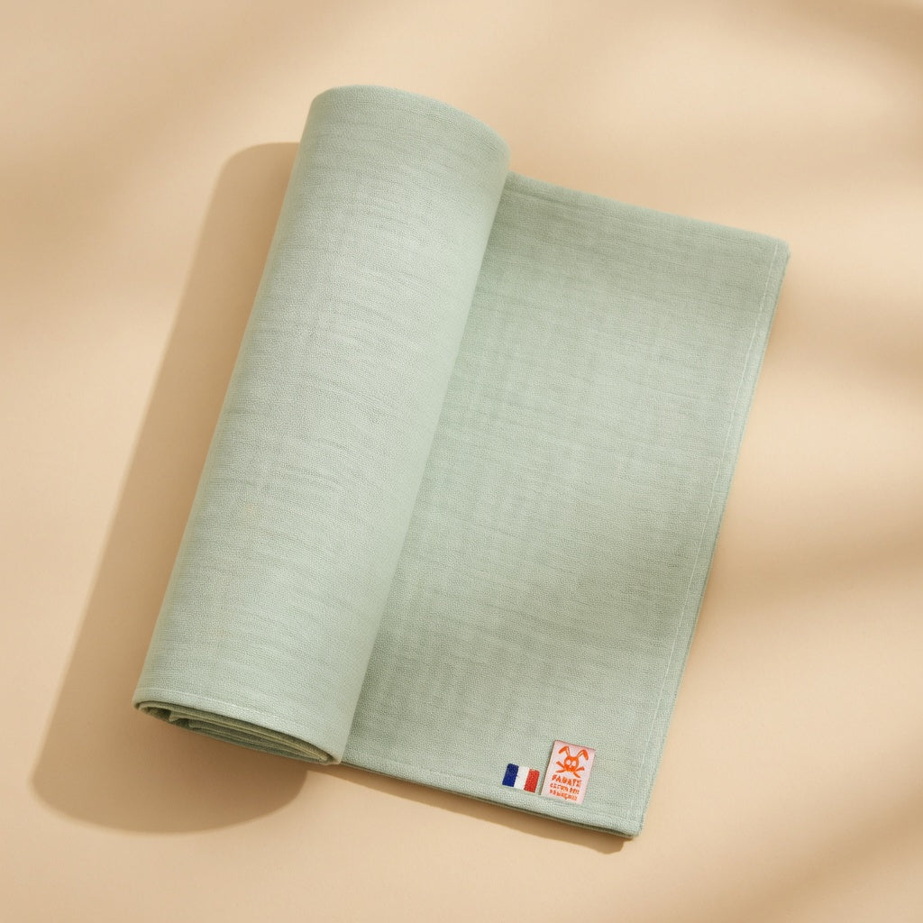 Maxi Lange PAPATE en Coton Bio - Vert