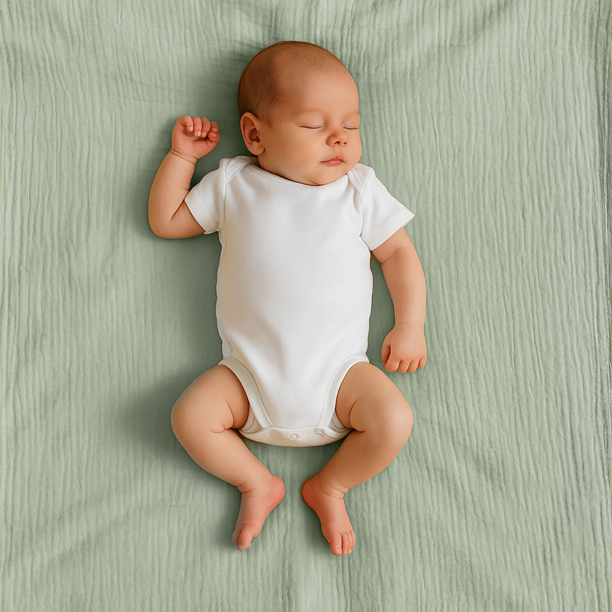 Maxi Lange PAPATE en Coton Bio - Vert