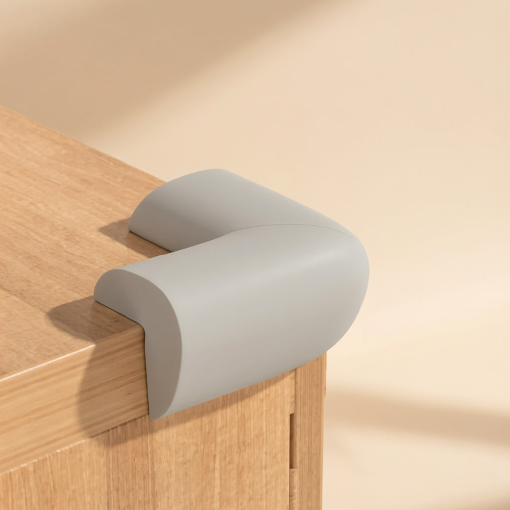 Protège-Coins de Table - Lot de 4 Gris