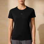 T-shirt de sport NOYÉ Noir