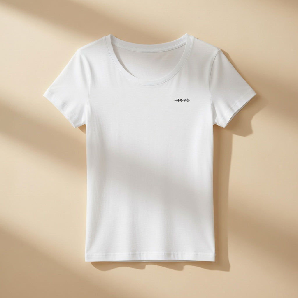 T-shirt manches courtes NOYÉ - Blanc