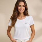 T-shirt manches courtes NOYÉ - Blanc