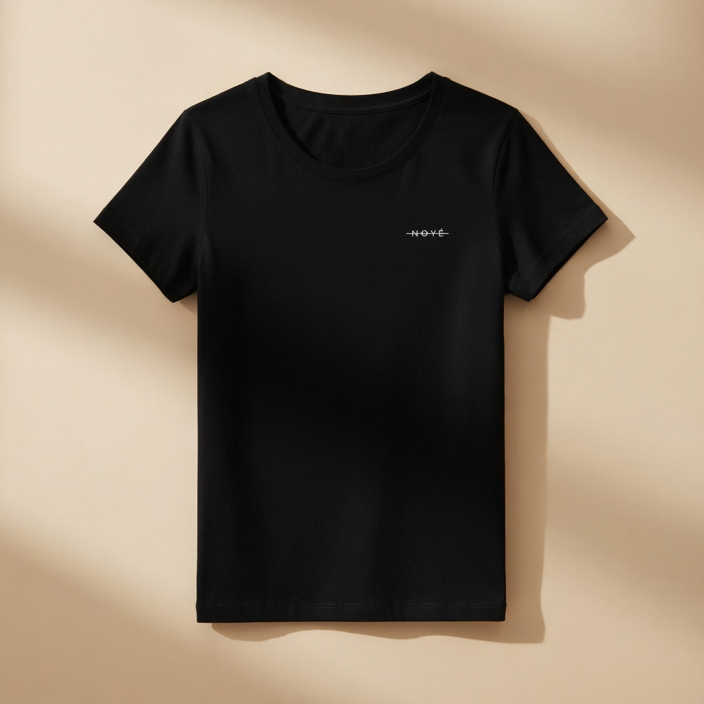 T-shirt manches courtes NOYÉ - Noir