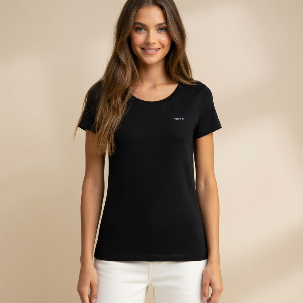 T-shirt manches courtes NOYÉ - Noir