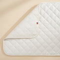 Tapis à langer PAPATE en coton bio - Blanc