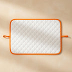 Tapis à langer PAPATE en coton bio - Fraise