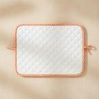 Tapis à langer PAPATE en coton bio - Vichy