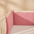 Tour de lit PAPATE en coton bio - Rose