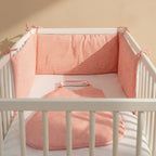 Tour de lit PAPATE en coton bio - Vichy