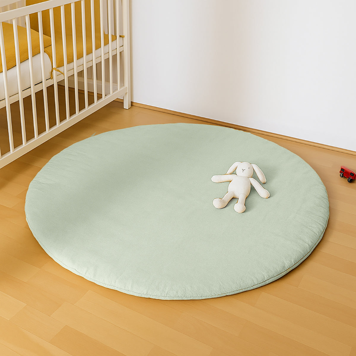 Tapis d'éveil PAPATE en coton bio Havane - Vert