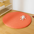 Tapis d'éveil PAPATE en coton bio Havane - Fraise