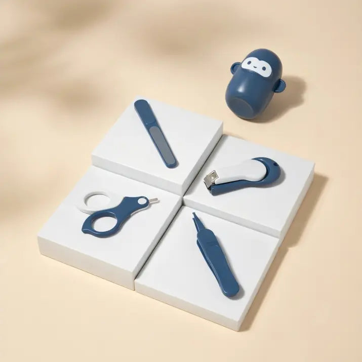 Set Coupe-Ongles Bébé Blue monkey